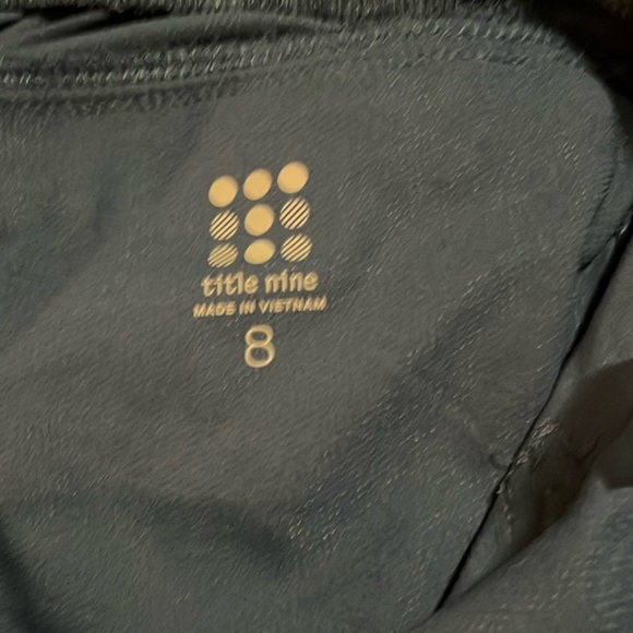 Title Nine Clamber Navy Blue Pants 8 - Picture 5 of 5